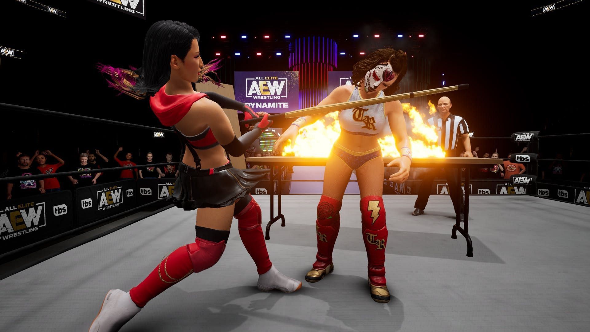 AEW Fight Forever includes both single and multiplayer modes (Image via THQ Nordic)