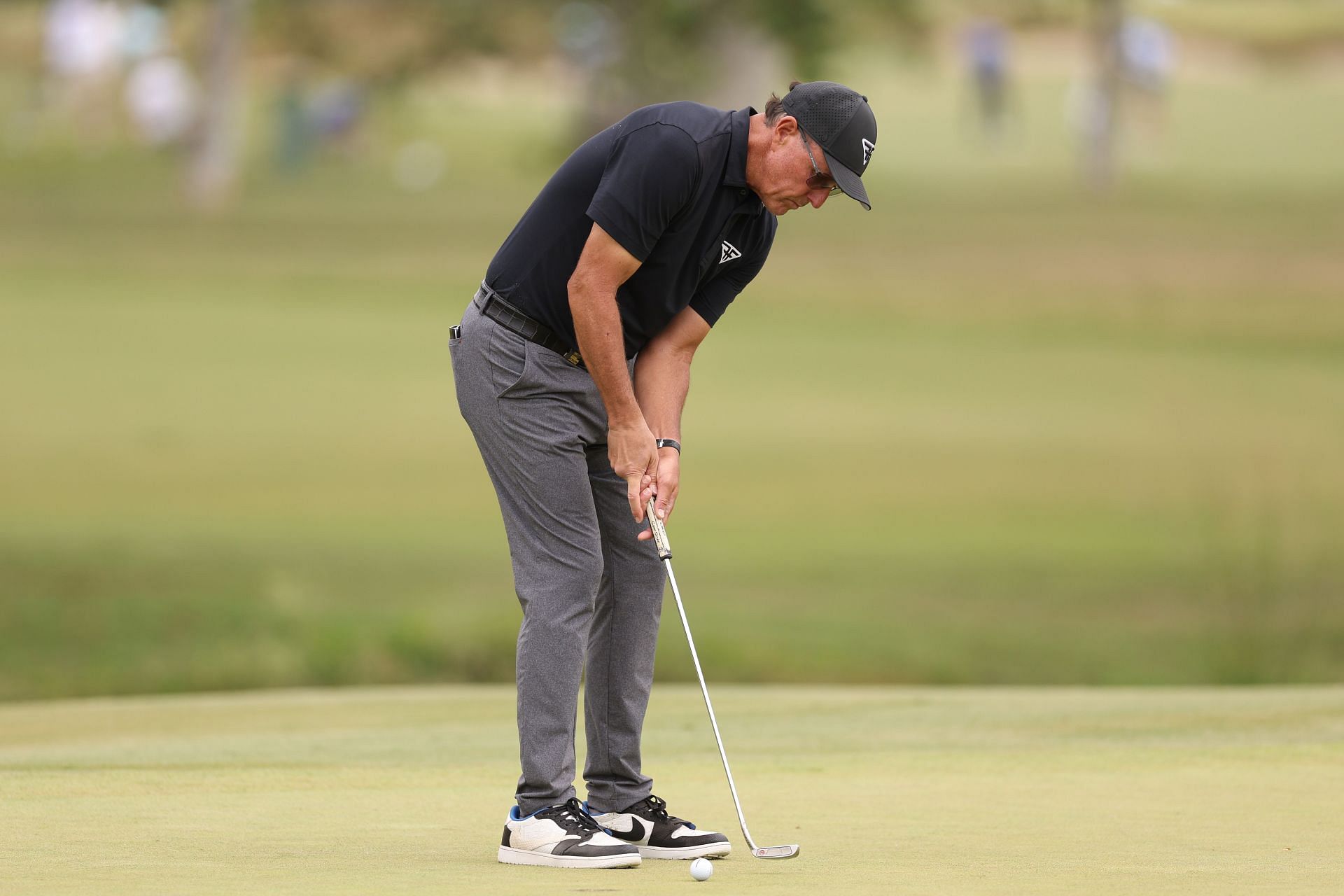 Phil Mickelson at the 2023 U.S. Open - Round One (Image via Getty).