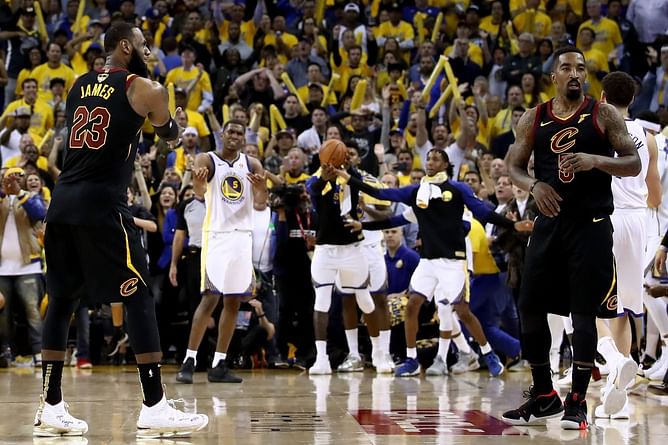 NBA Finals- LeBron James scored a career-high 51 points in vain as a J.R. Smith brain fade moment cost the Cavs heavily in 2018