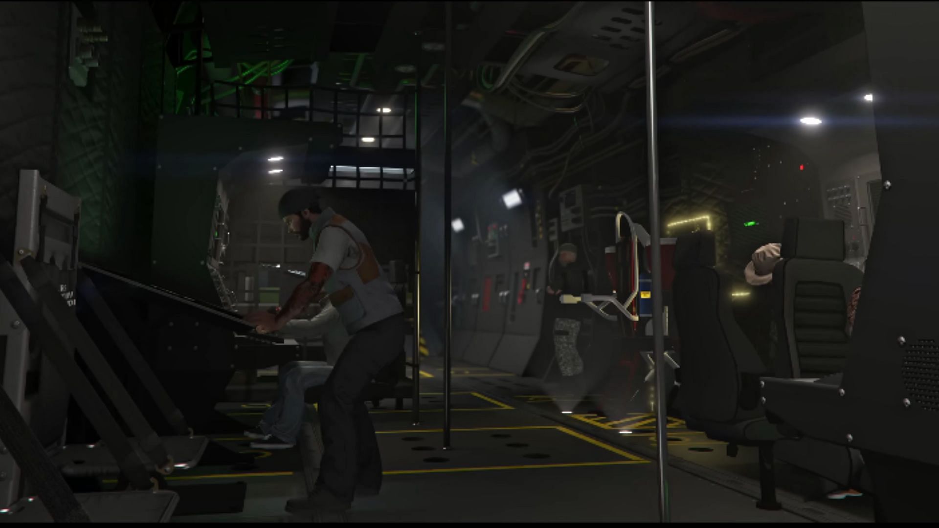Operations Terminal in the Avenger (Image via YouTube/Rockstar Games)