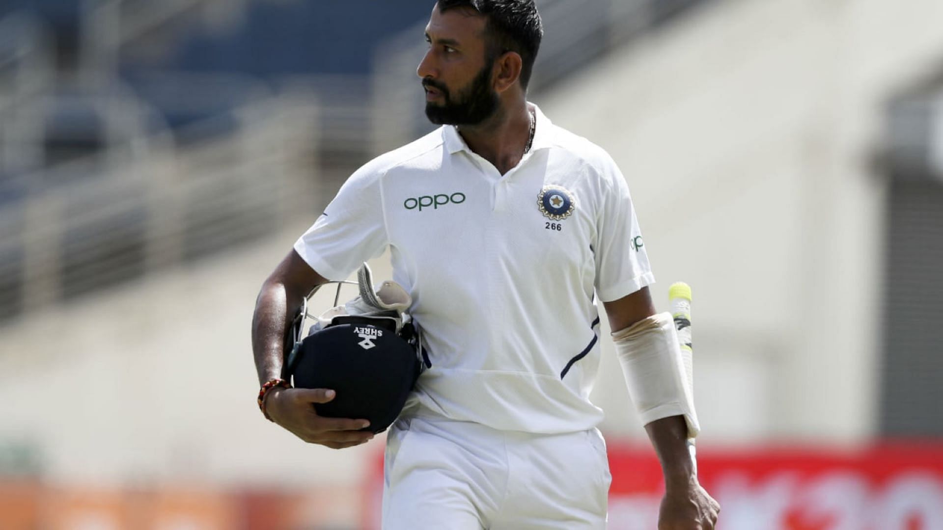 Pujara endured a tough outing in the WTC final
