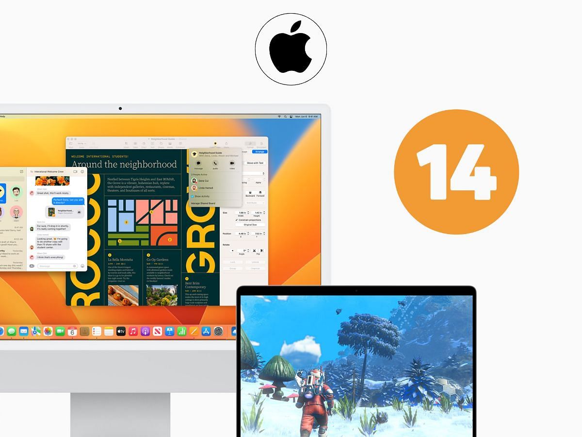 Apple macOS 14 released at AWWDC 2023 (Image via Sportskeeda)