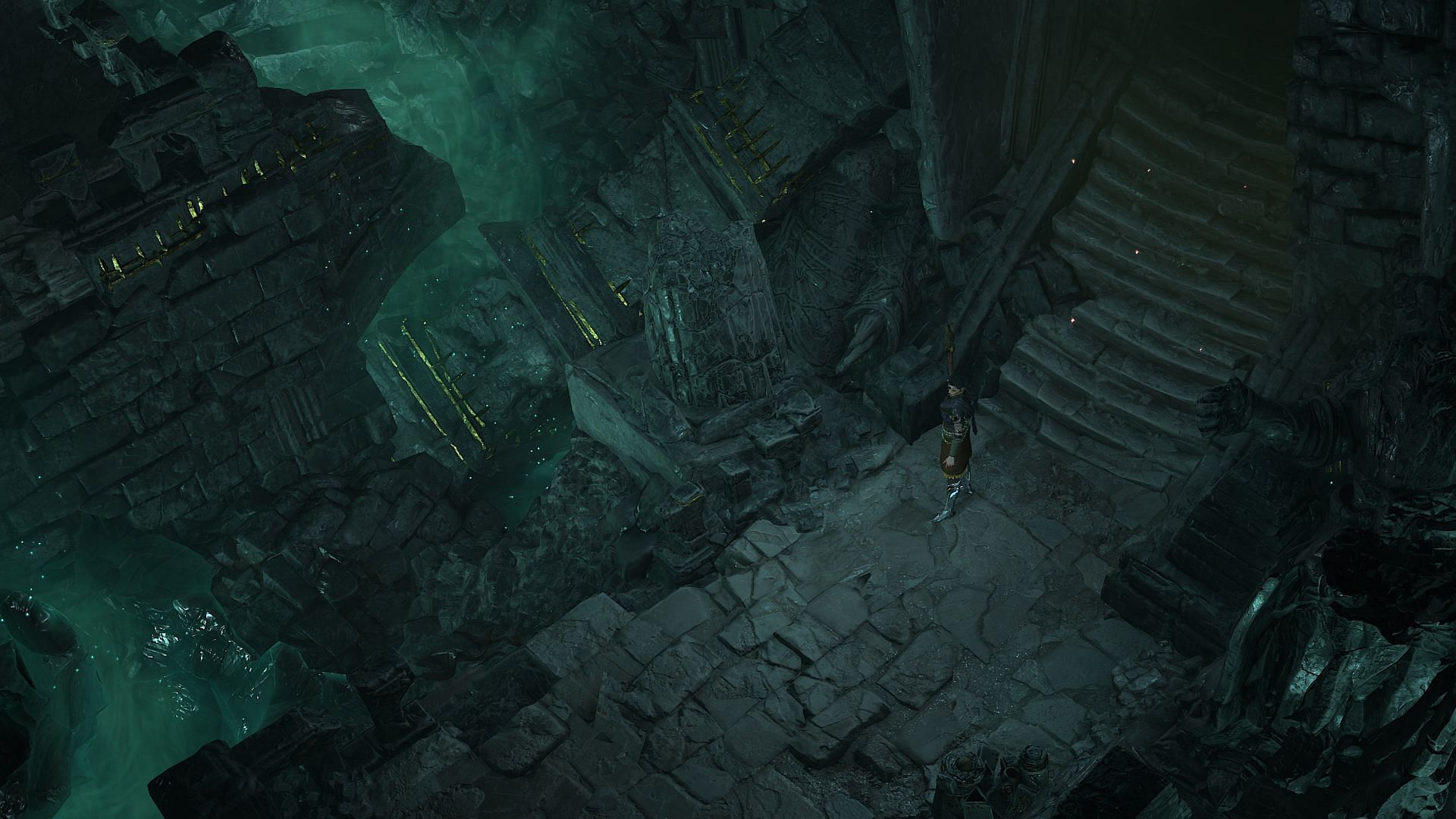 Resetting dungeons to farm for loot in Diablo 4 (Image via Blizzard Entertainment)