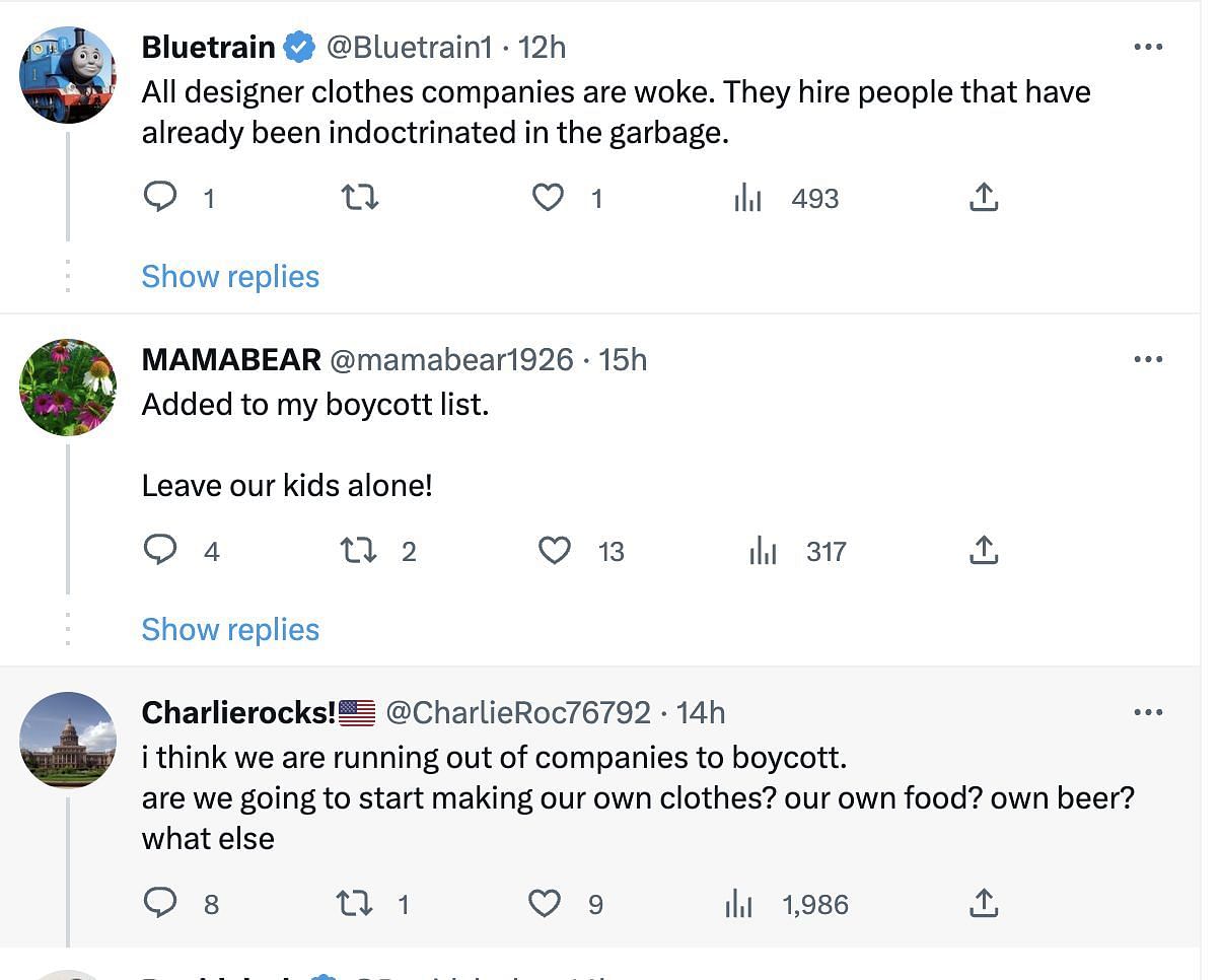 Social media users left infuriated once again as another clothing brand launches LGBTQ merchandise ahead of Pride Month for toddlers: Reactions explored. (Image via Twitter)