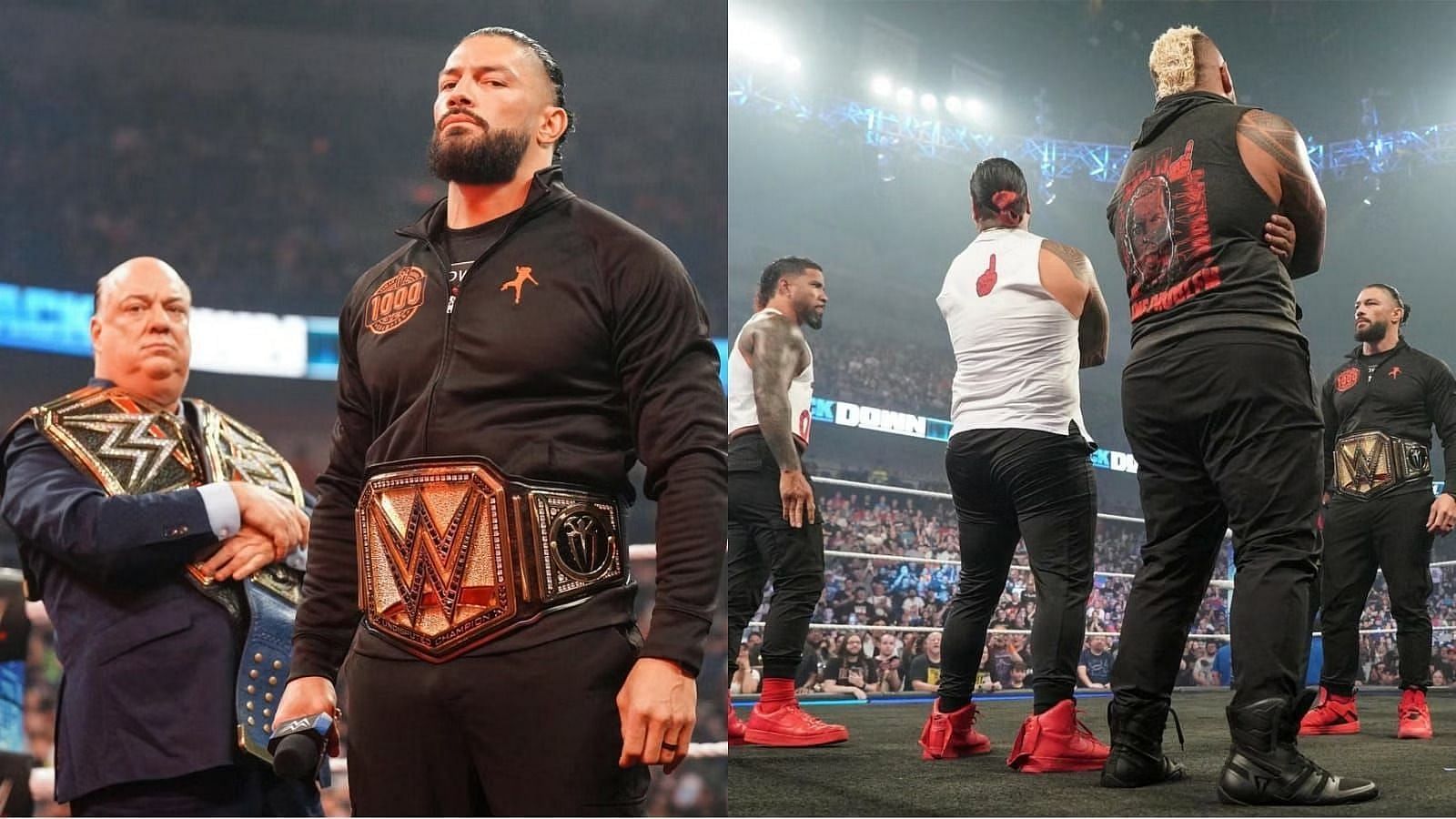 रोमन रेंस इस समय WWE अनडिस्प्यूटेड यूनिवर्सल चैंपियन हैं