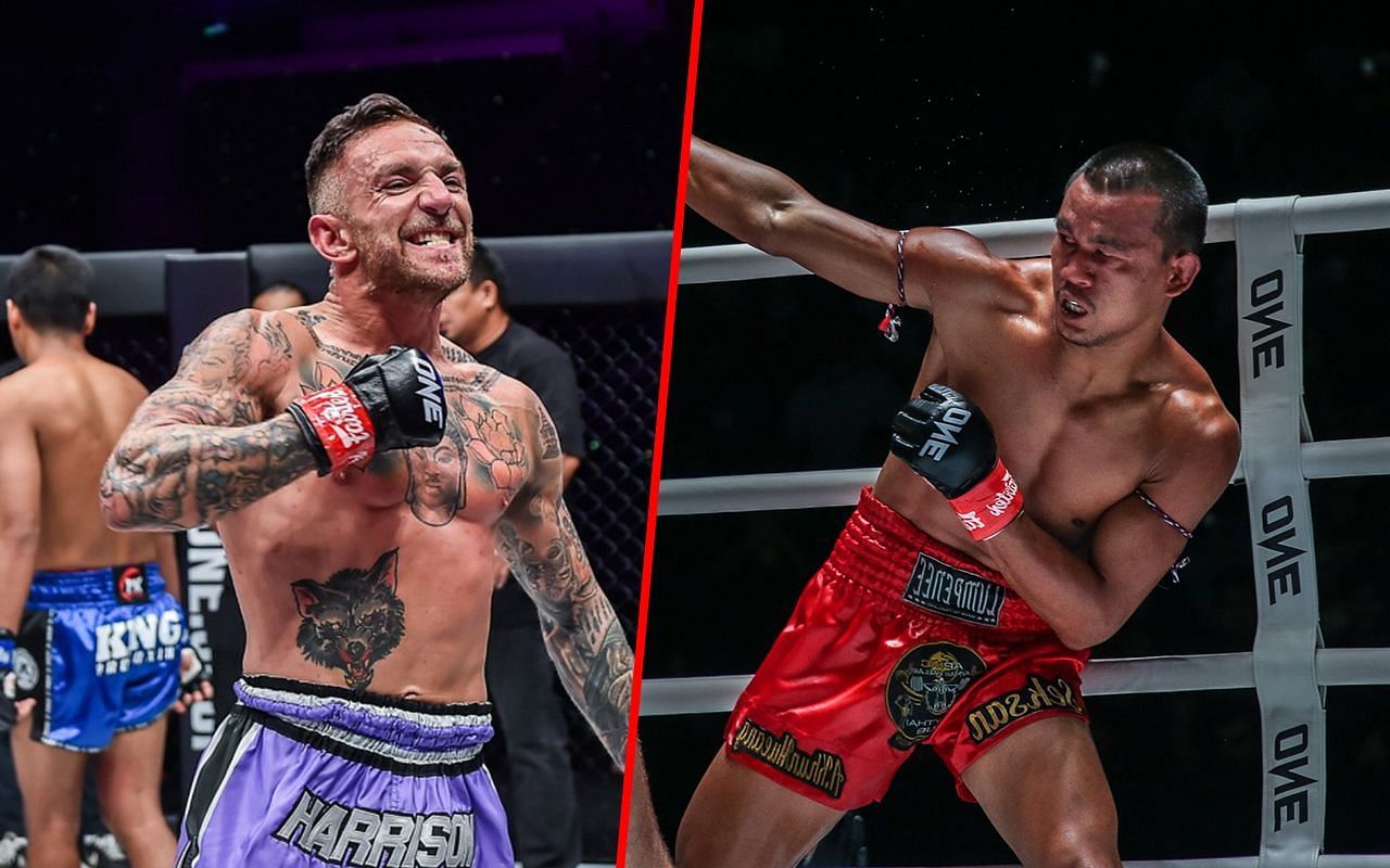 Liam Harrison and Seksan Or Kwanmuang. [Image: ONE Championship]