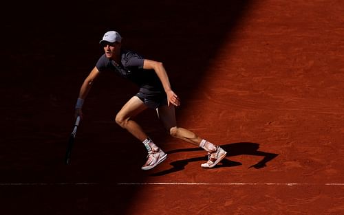 Jannik Sinner at the 2023 French Open.