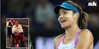 Emma Raducanu seen in wheelchair as she reveals extent of ankle injury and recovery from earlier in 2023