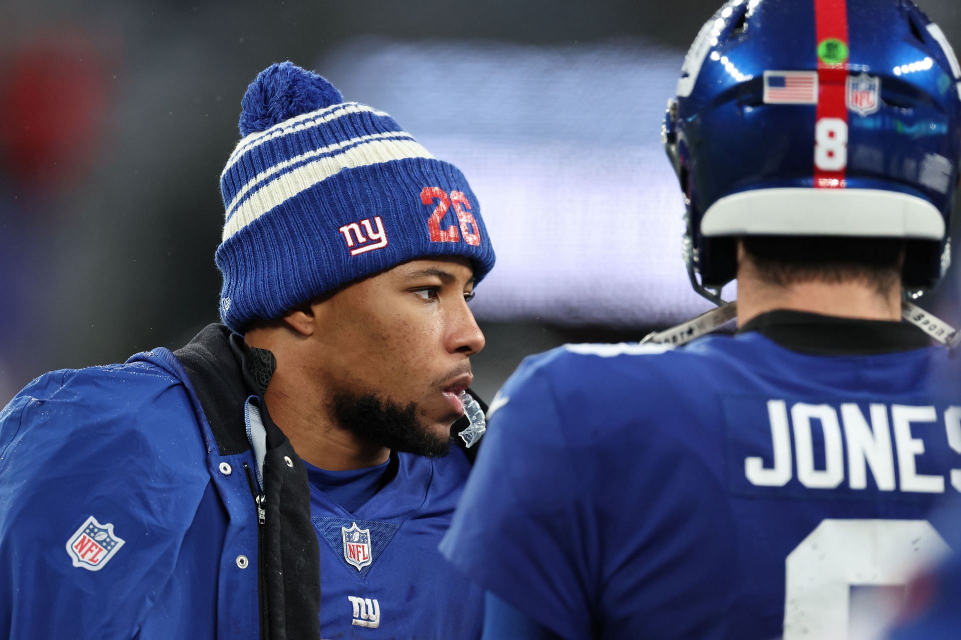 Giants RB Saquon Barkley to miss minicamp amid contract negotiations: 'It's  all about respect'