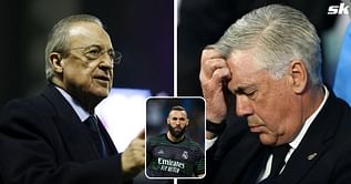 Florentino Perez rejects Carlo Ancelotti’s proposal to replace Karim Benzema at Real Madrid with Premier League star: Reports