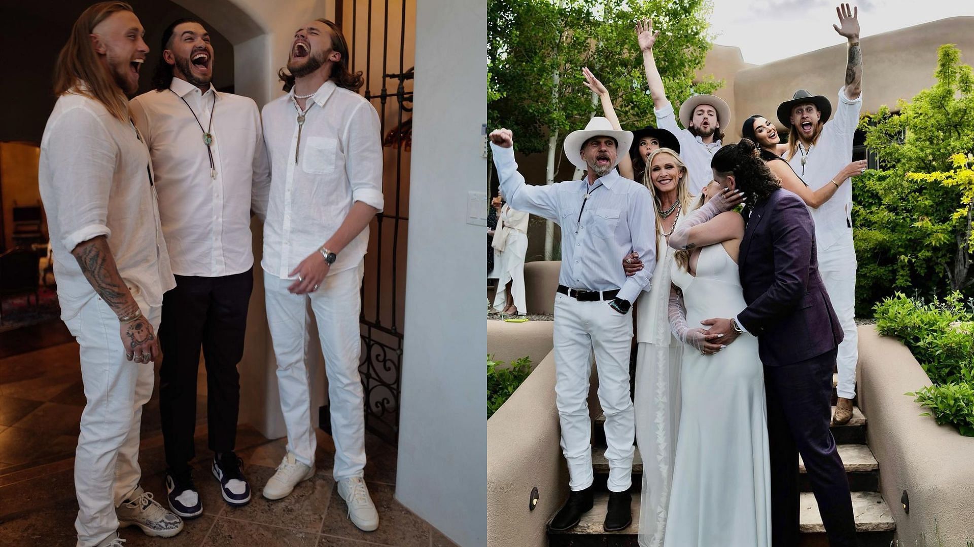 Photos from Emma Kittle and Cody Ponce&#039;s wedding (Image credit: gkittle/Instagram)