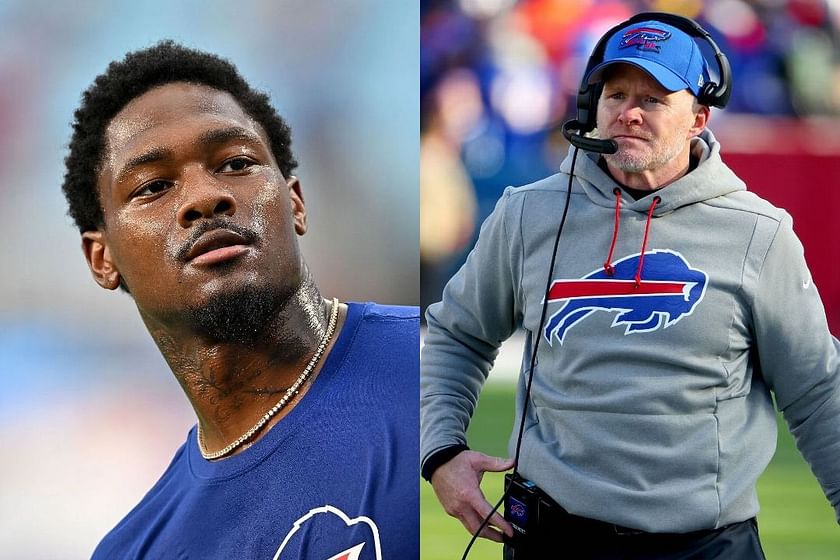 Diggs not at Bills' mandatory minicamp, McDermott 'very concerned'