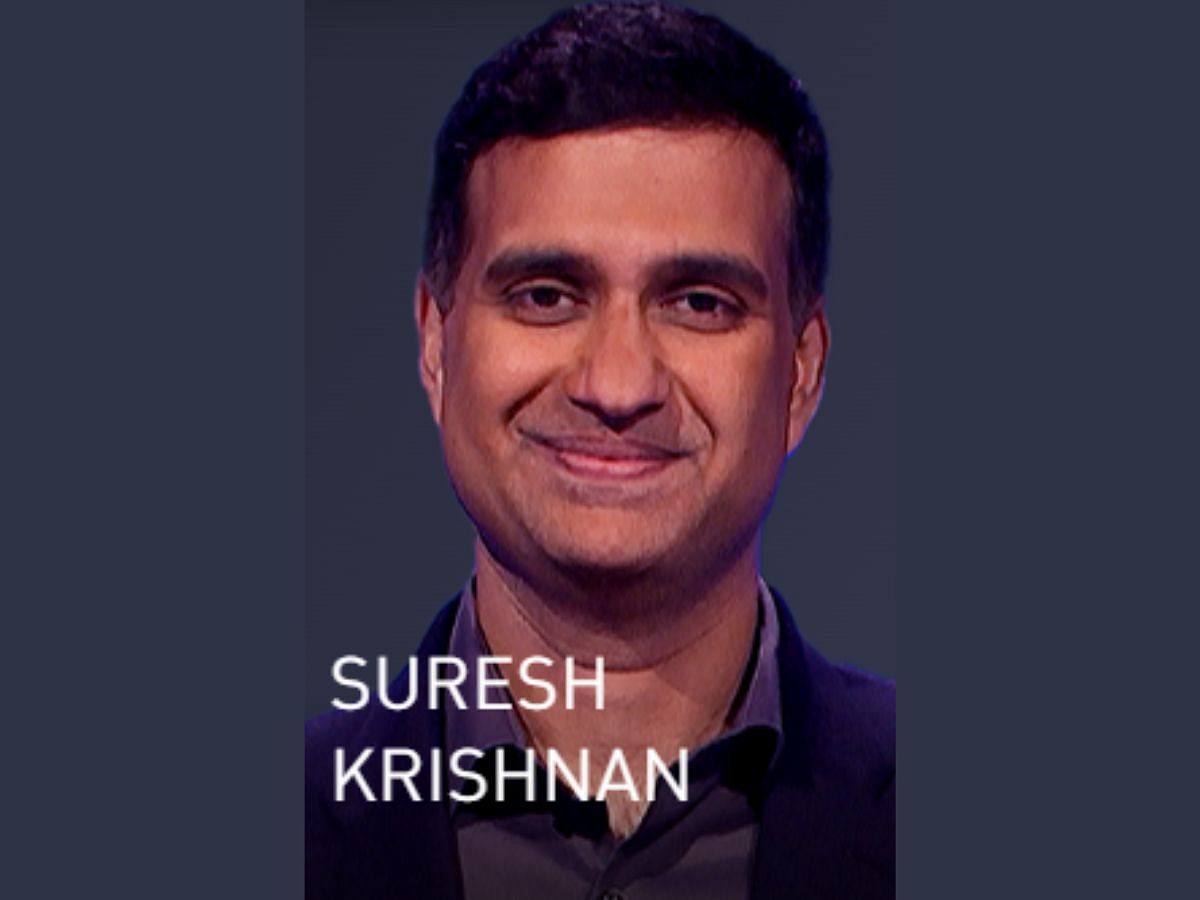 Suresh Krishnan: Tonight&#039;s winner (Image via jeopardy.com)
