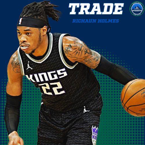 2023 NBA Draft - The Sacramento Kings have traded Richaun Holmes and No. 24  pick to the Dallas Mavericks