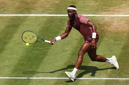 Frances Tiafoe at the 2023 BOSS Open 2023.