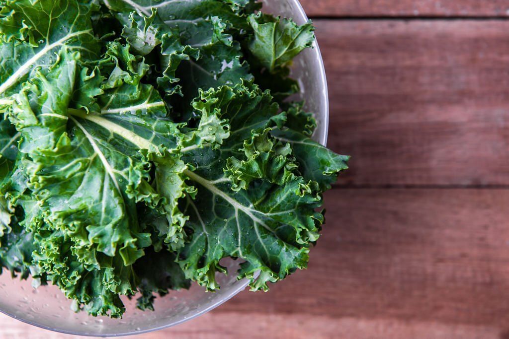 Kale leaf salad vegetable(Image via Getty Images)