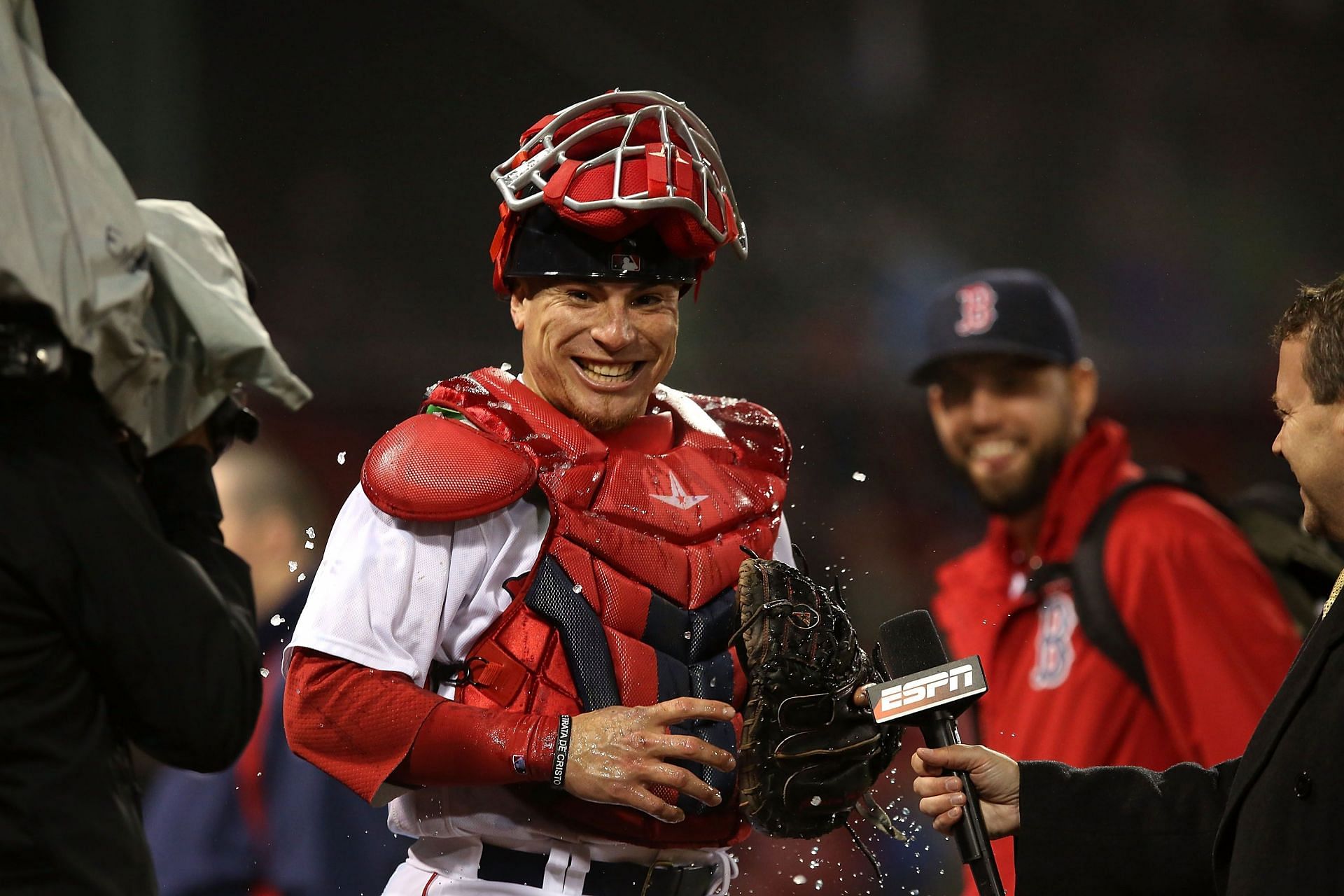 Christian Vazquez: Christian Vazquez's wife basks in glory as MLB
