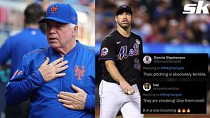 MLB Twitter reacts to the New York Mets being 0-4 since May 27th in games where they've scored 7+ runs: "Pitching is absolutely terrible"