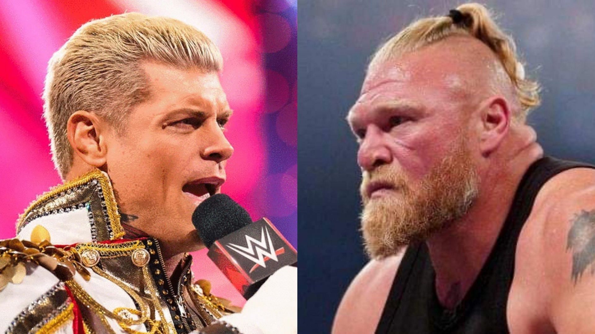 Cody Rhodes and Brock Lesnar