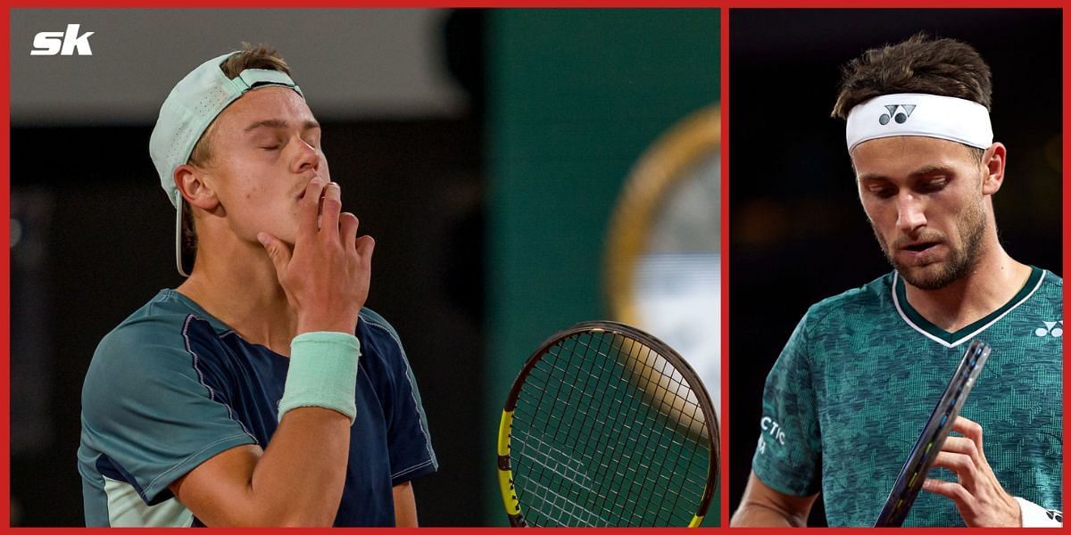 Holger Rune and Casper Ruud will lock horns at the French Open.