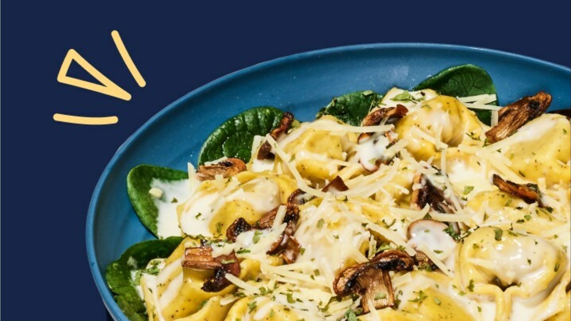 The four new stuffed pasta dishes are exclusively available at select locations in the United States (Image via Noodles &amp; Company)