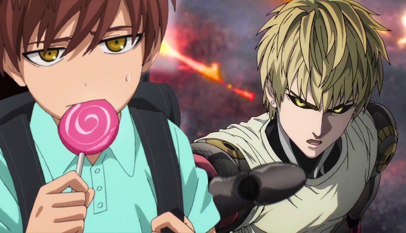 Child Emperor and Genos as seen in One Punch Man