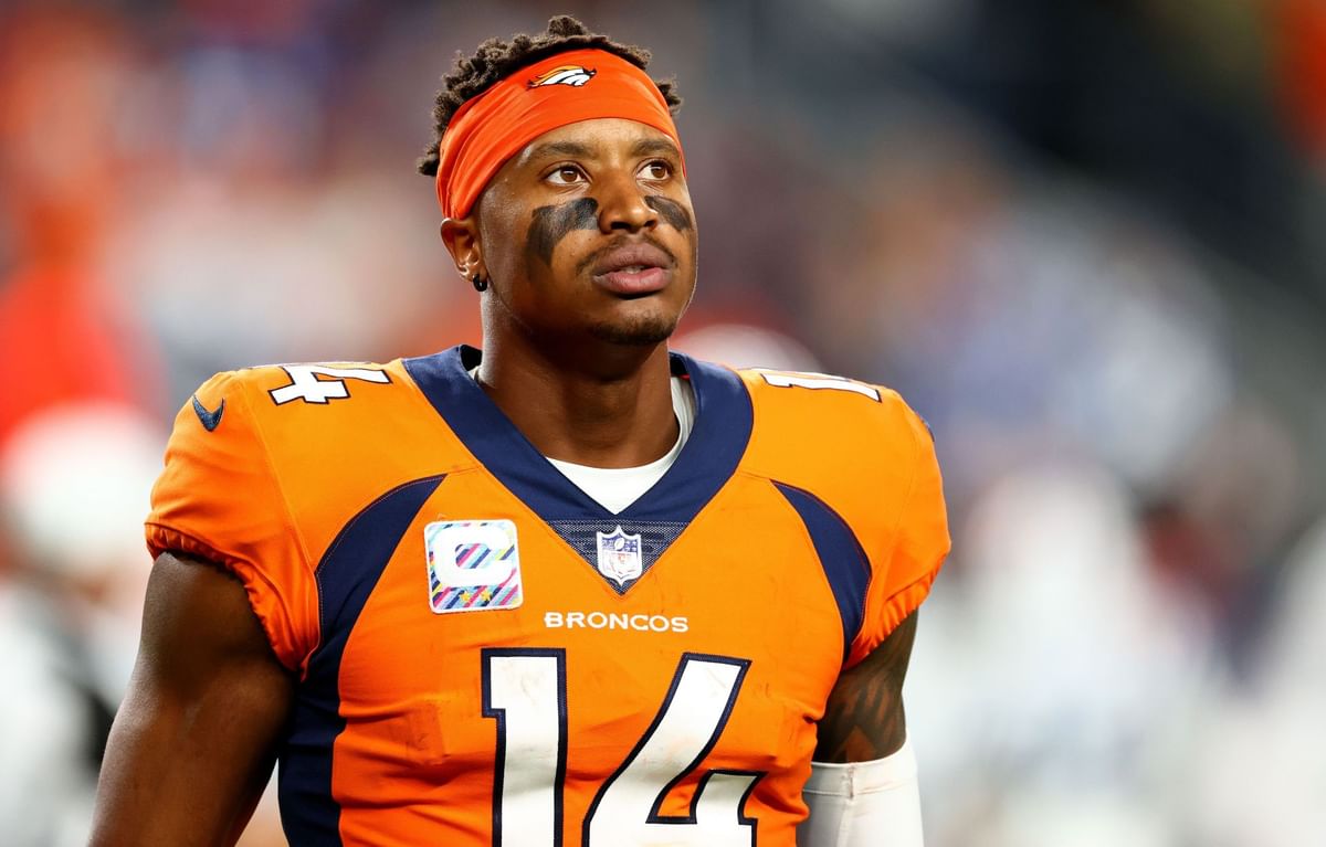 WATCH Broncos WR Courtland Sutton’s fiancée Brea Ridgeway drops bridal