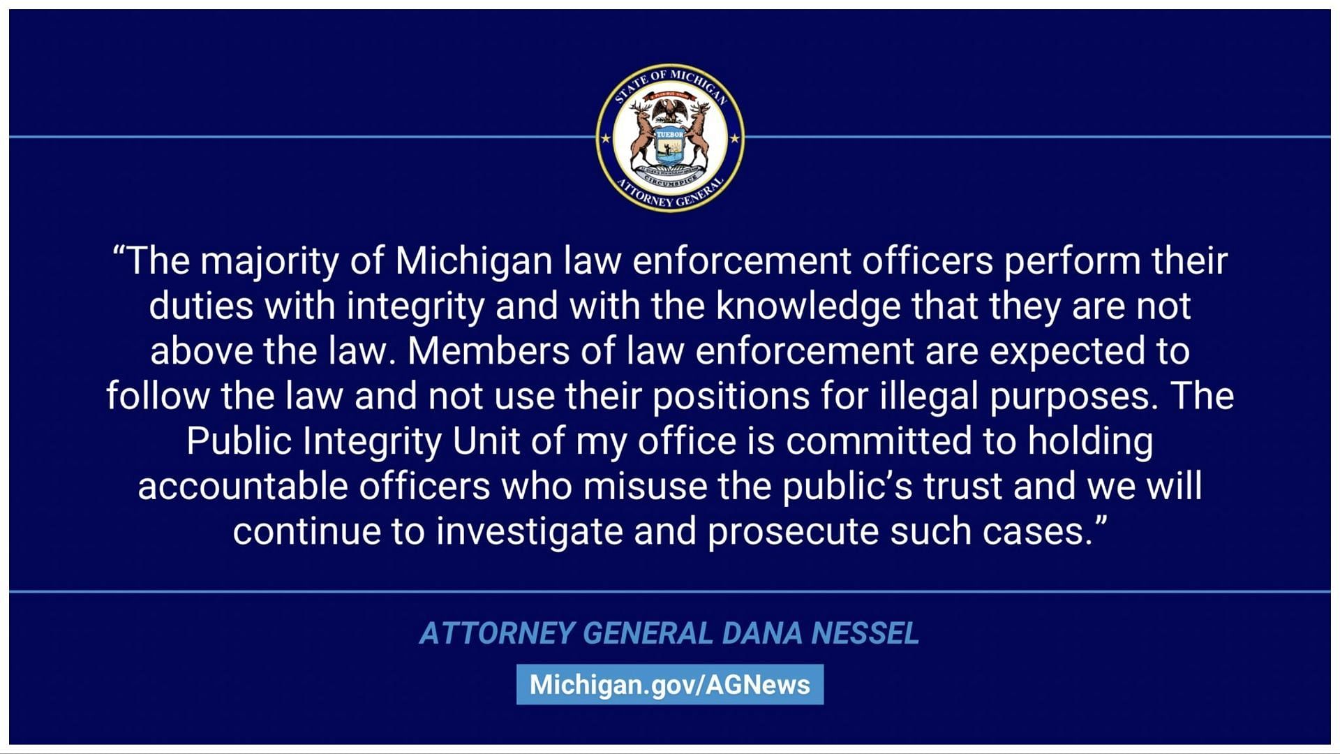 (image via Michigan Attorney General&#039;s Office