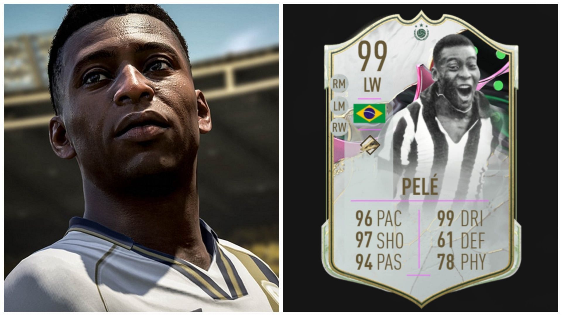 Shapeshifters Pele is overpowered (Images via EA Sports)
