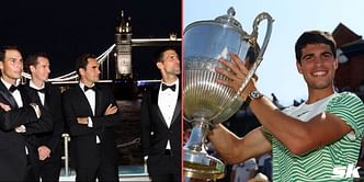 Carlos Alcaraz becomes first non-Big 4 player to be seeded No. 1 at Wimbledon since 2003