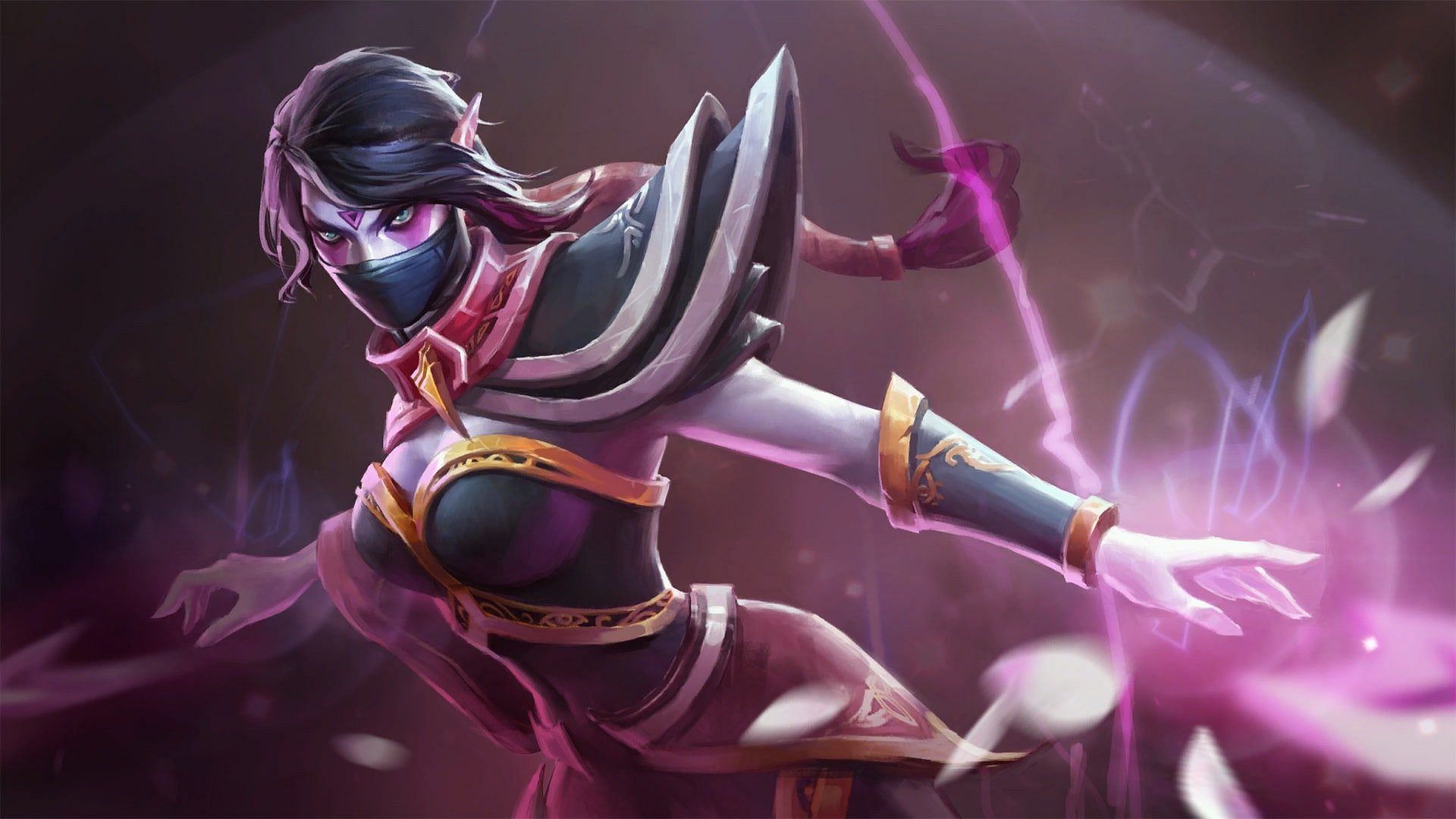 Templar Assassin wields her deadly blades, poised to strike with unmatched precision (Image via DOTA 2)