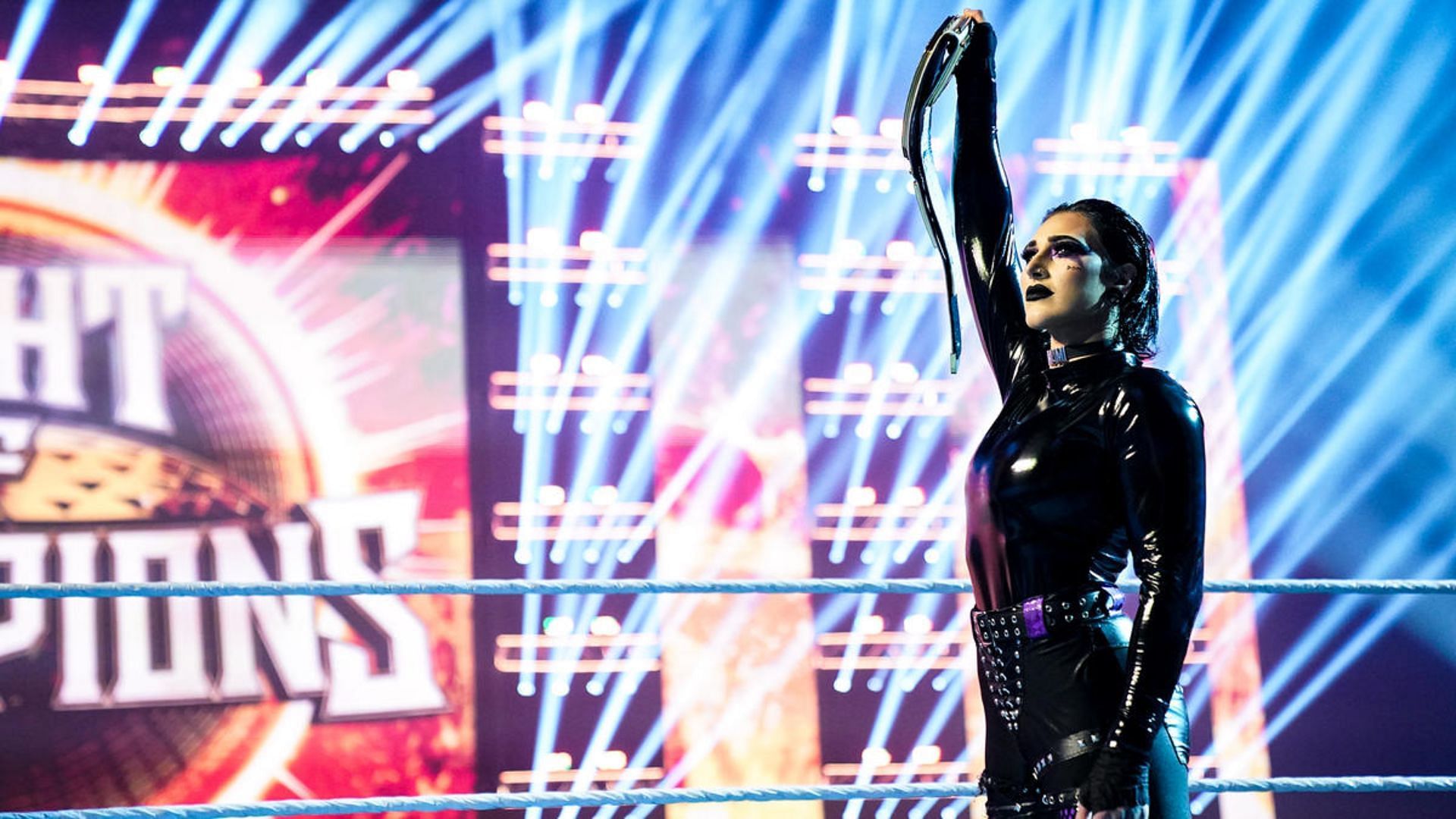 Rhea Ripley before her match. Image Credits: wwe.com 