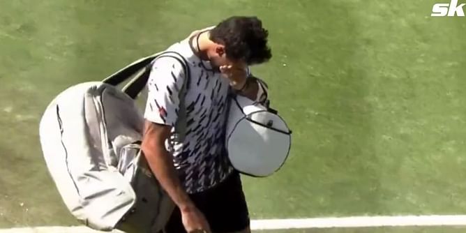 Matteo Berrettini leaves in tears after early exit at Stuttgart