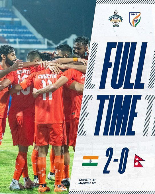 Indian Football in Right Direction': Twitterati Hails Blue Tigers After 9th  SAFF Championship Title Triumph - News18
