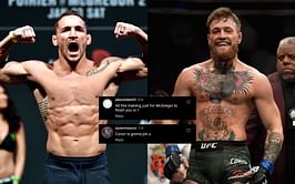 "Gonna pin u" - Confident Conor McGregor fans invade Michael Chandler's comment section following 'Iron's press and pull day