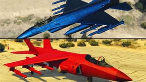 Rockstar nerfs GTA Online's P-996 LAZER and Hydra jets in the new background update