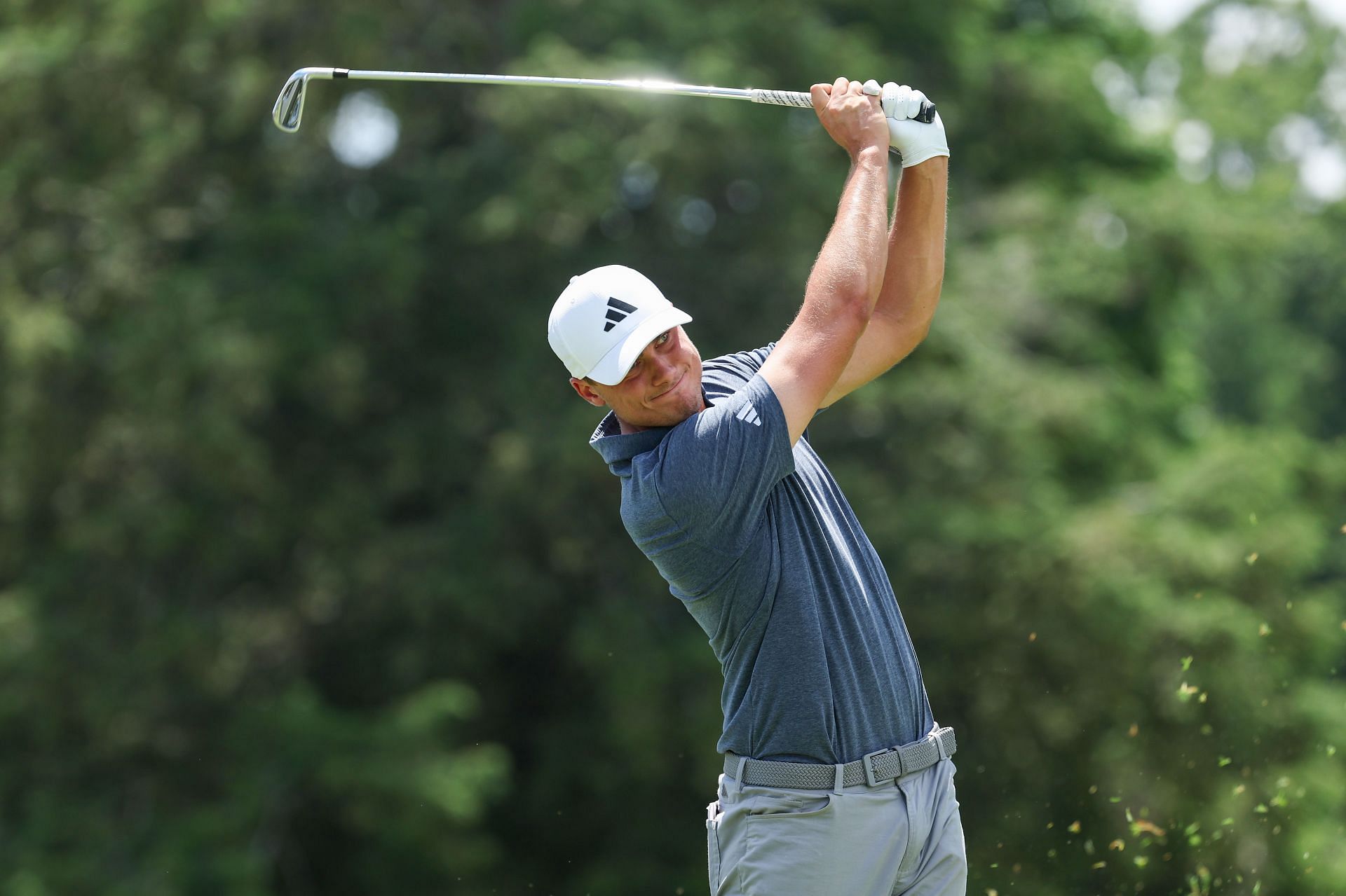 Ludvig Aberg at the 2023 Travelers Championship (via Getty Images)