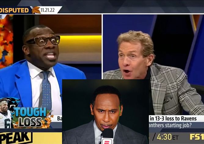 "I said this is over"- Stephen A. Smith says he knew Shannon Sharpe and Skip Bayless were done after viral fight on national TV