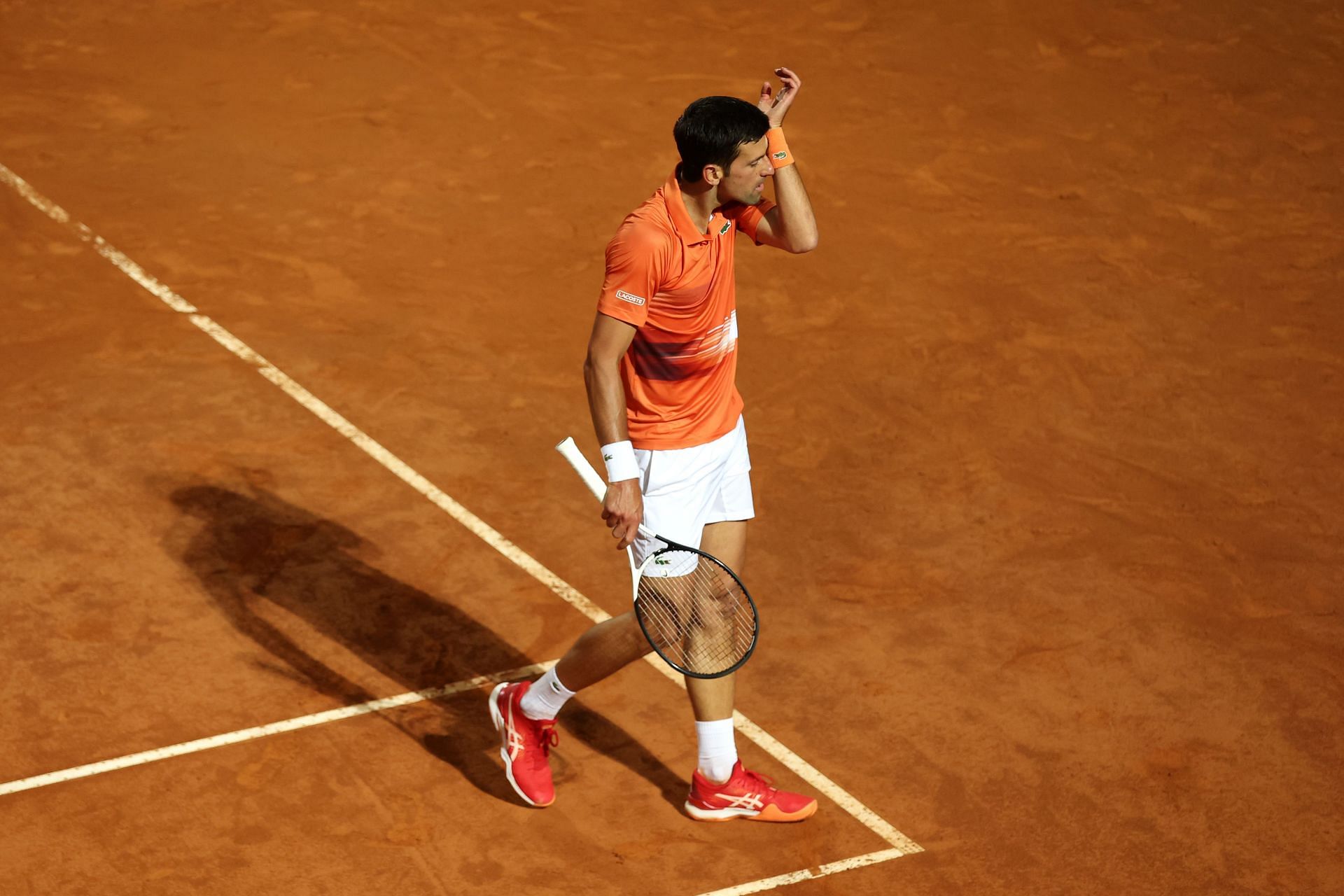 Novak Djokovic at the Internazionali BNL D&#039;Italia 2022