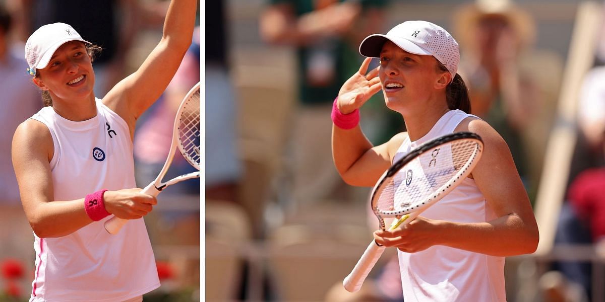 Tennis fans in awe as Iga Swiatek reaches third French Open final