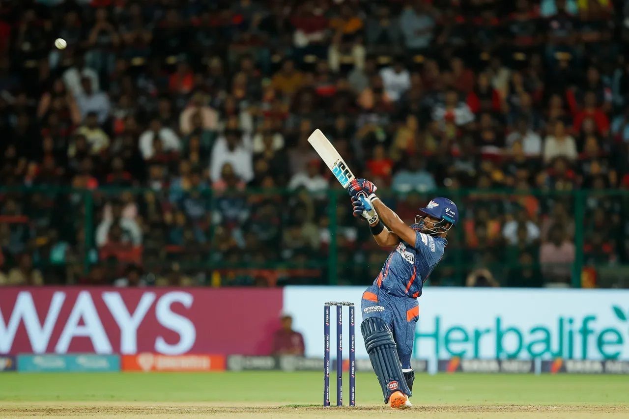 Nicholas Pooran played a few belligerent knocks for Lucknow Super Giants. (P/C: iplt20.com)