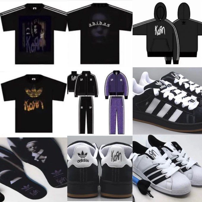 Korn Fans dismiss the Korn x Adidas sneaker collaboration "A little