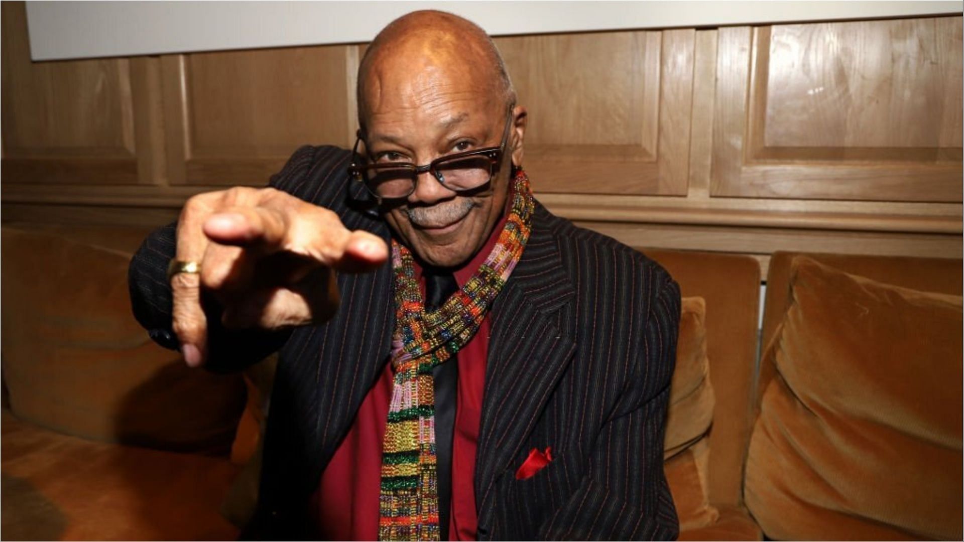 Quincy Jones was hospitalized due to a medical emergency (Image via Arnold Turner/Getty Images)