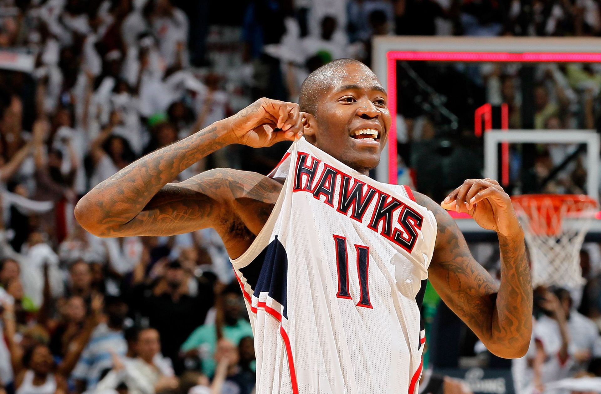 Jamal Crawford during his time with the Atlanta Hawks