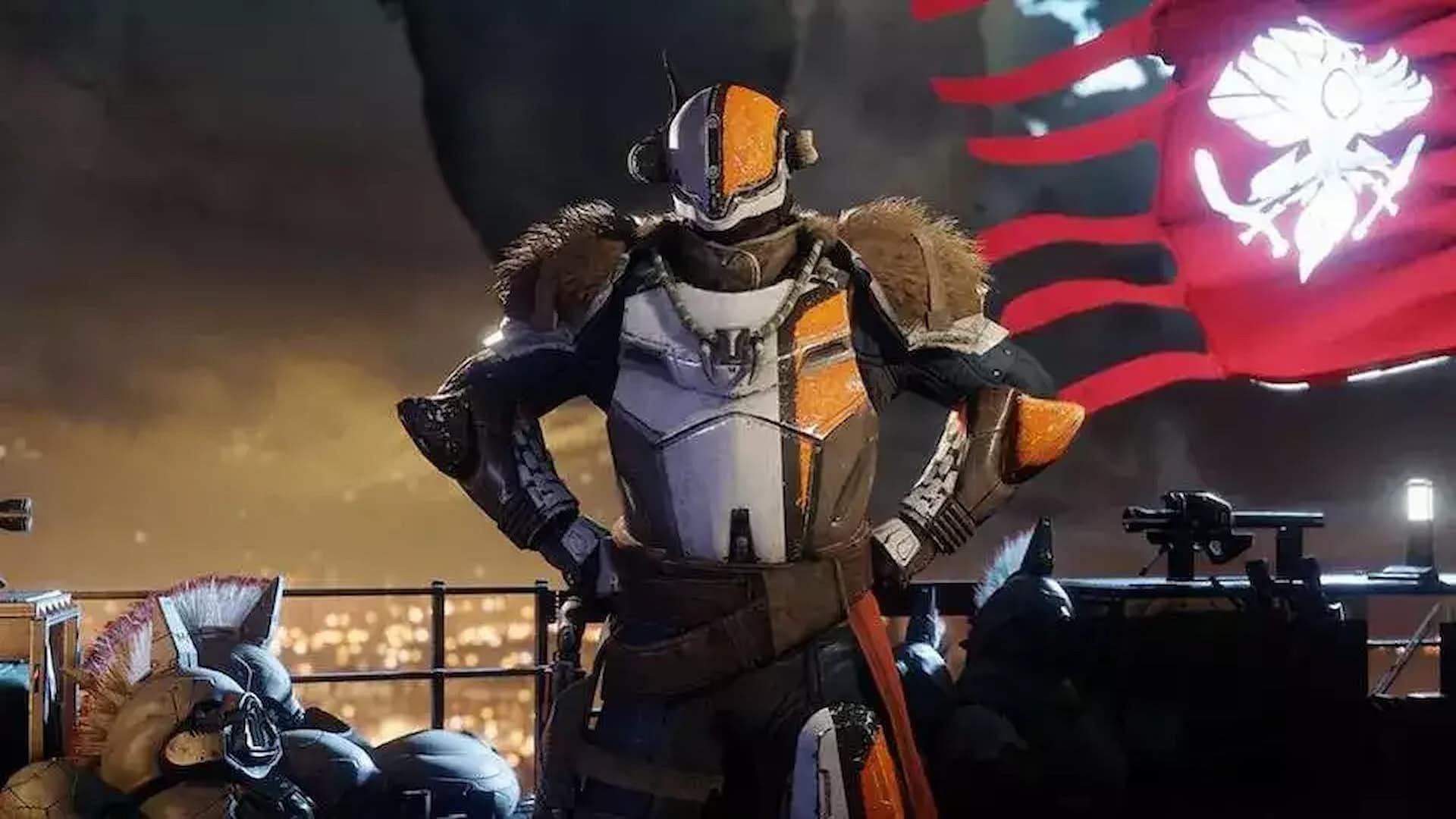 Lord Shaxx handles the Crucible in Destiny 2 (Image via Bungie)