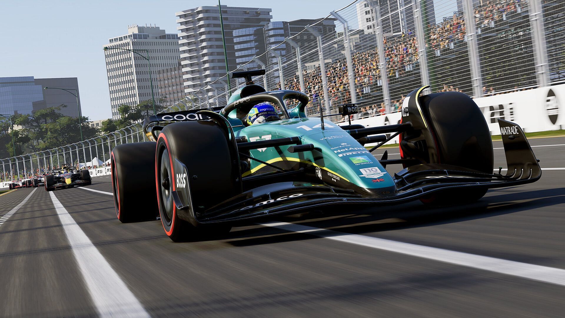 Customize the look of your car in F1 23 (Image via Electronic Arts)