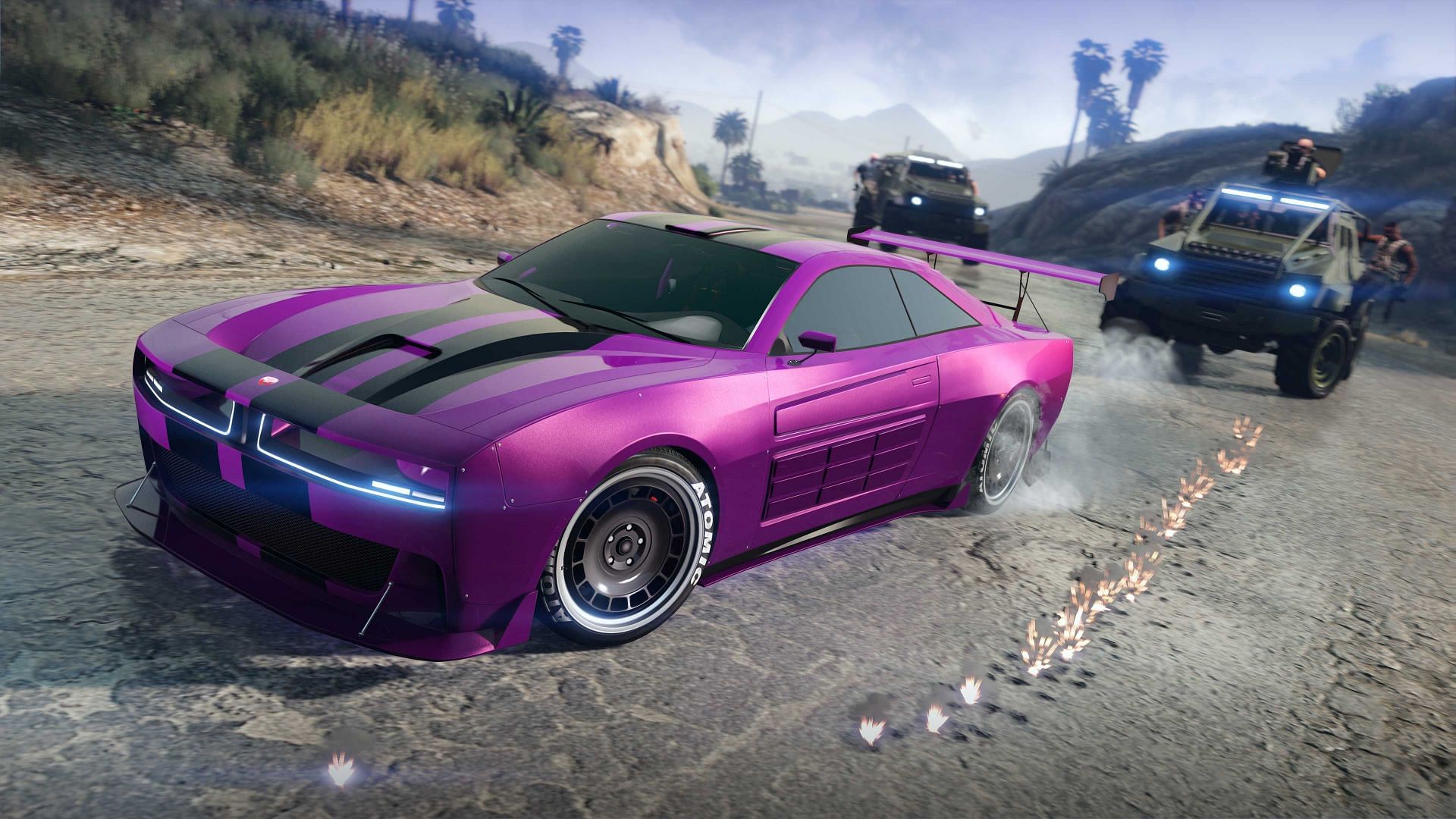 Another promotional image for this car (Image via Rockstar Games)