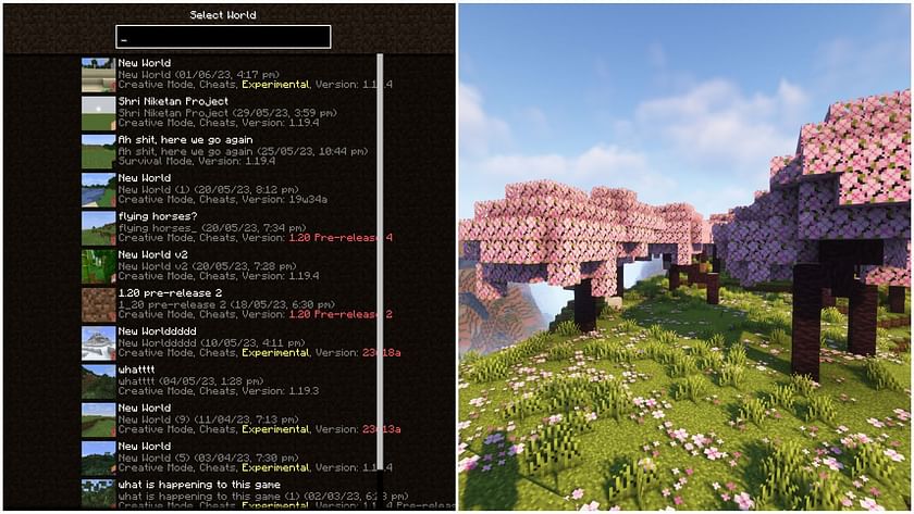Como fazer o upgrade do Old Worlds para a atualização 1.20 do Minecraft  quando ela for lançada - Minecraft Blog - Micdoodle8