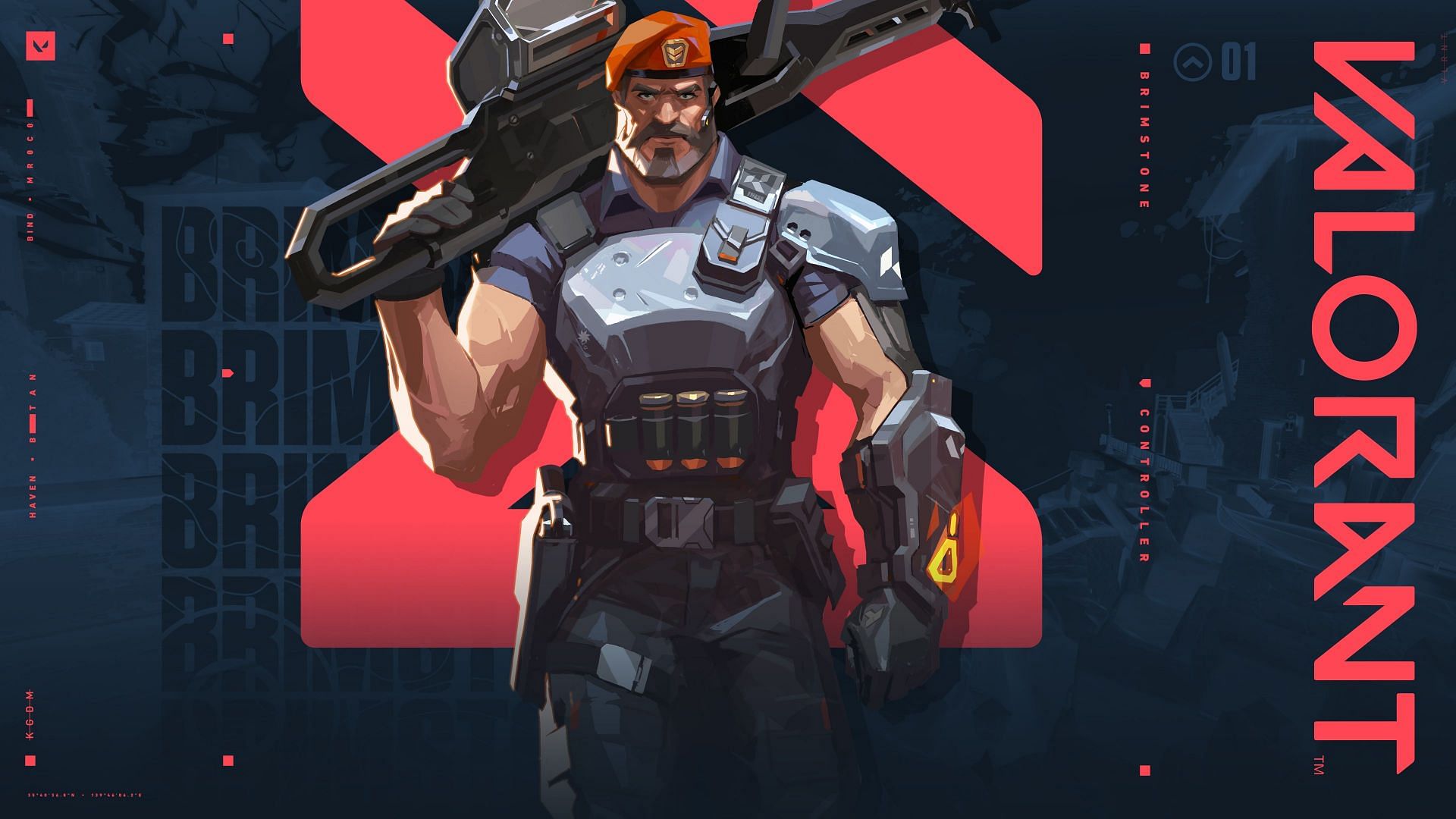 Brimstone (Agent 1) in Valorant (Image via Riot Games)