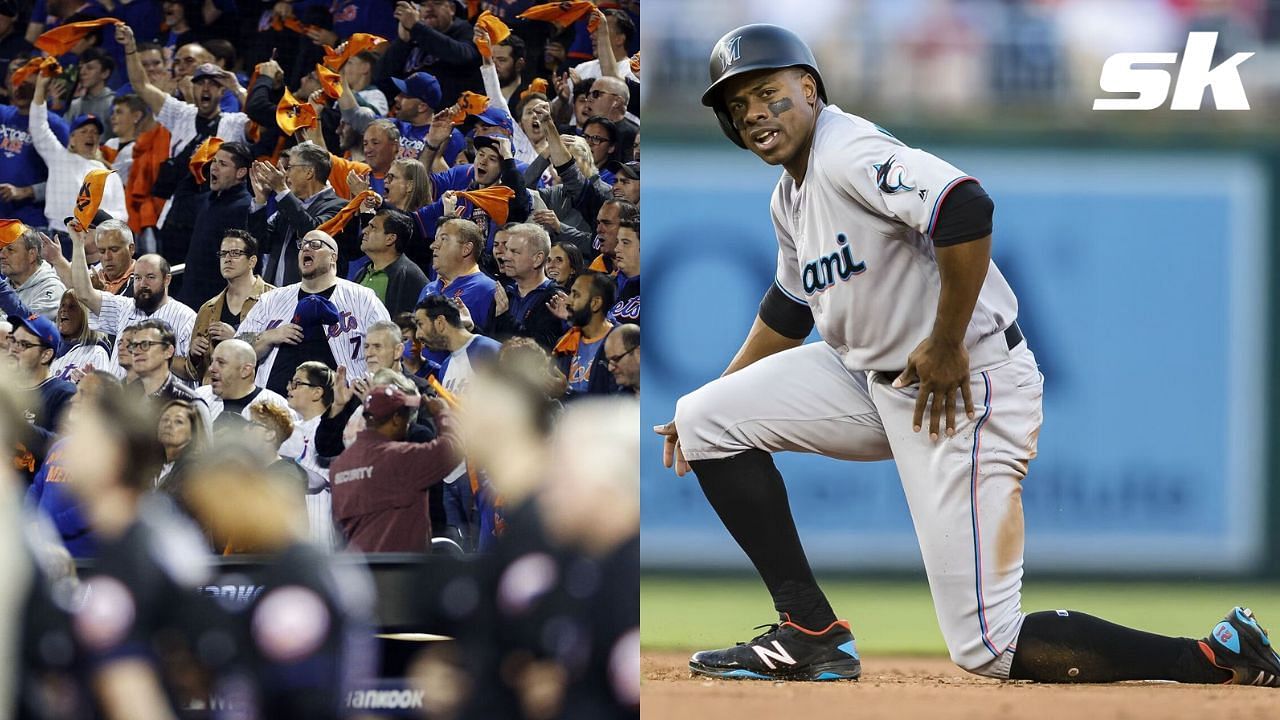 Curtis Granderson played for the New York Mets and Miami Marlins